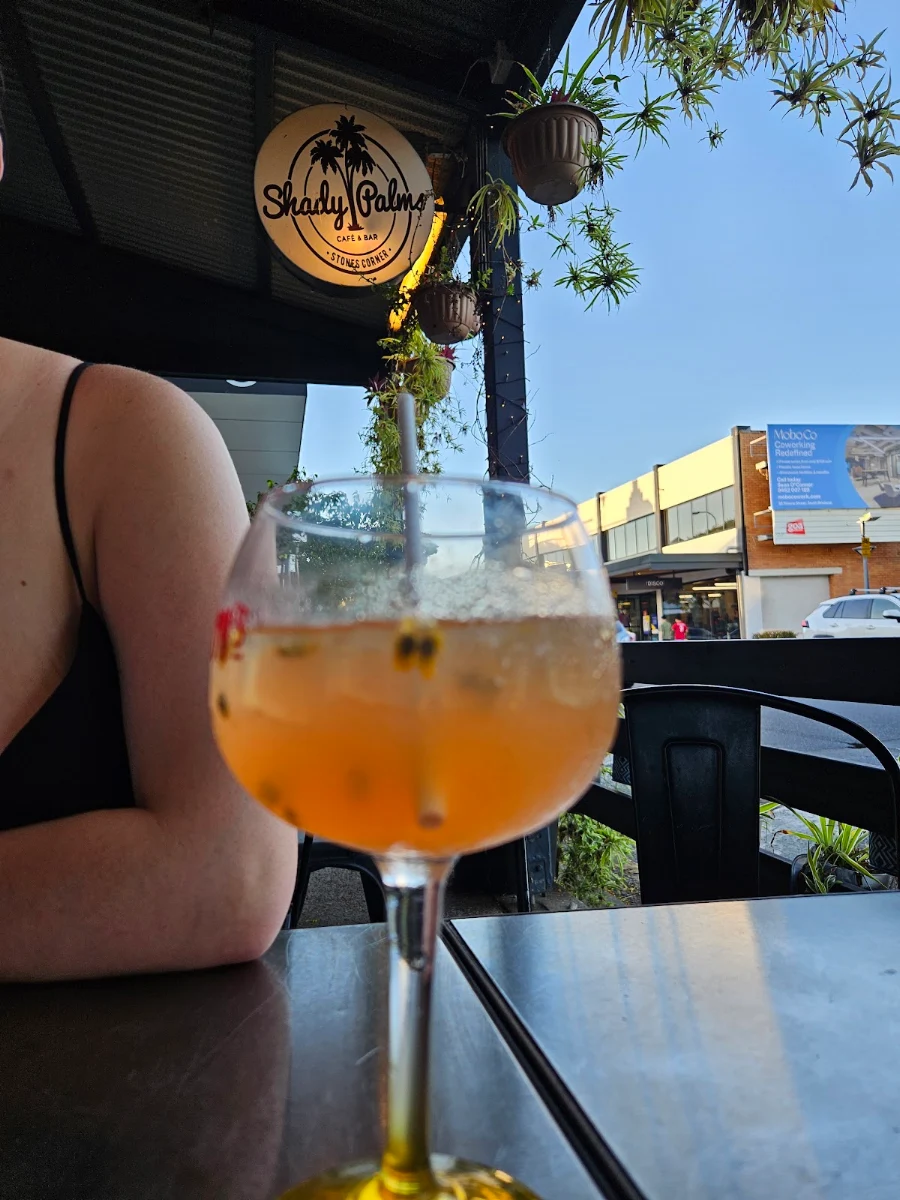 Cocktail, Shady Palms Cafe & Bar