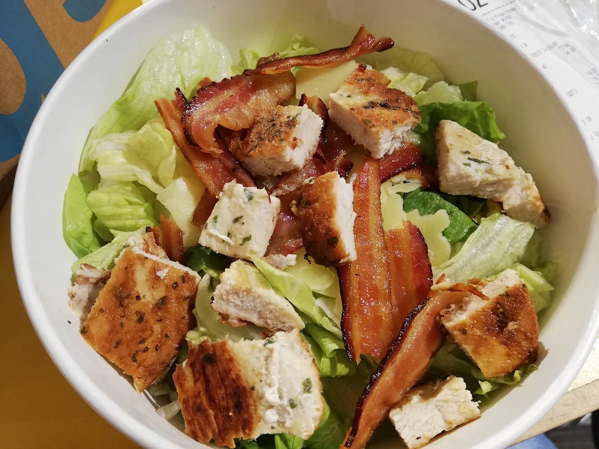 Crispy Ceaser Salad, McDonald's Kings Cross
