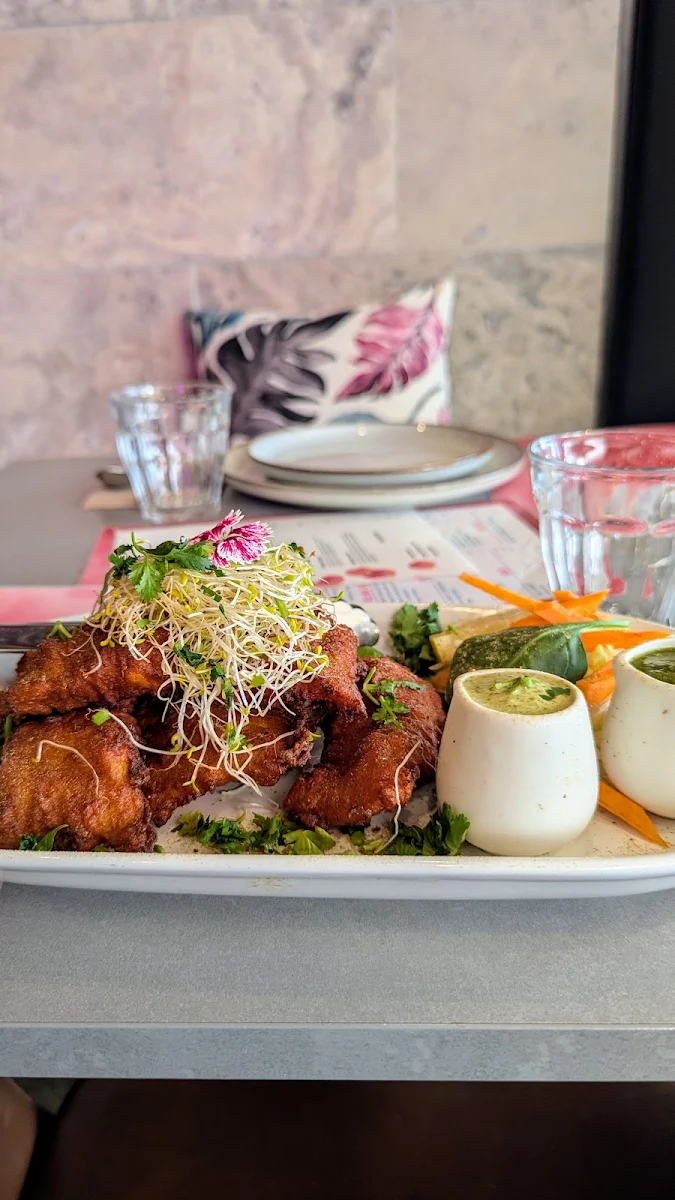 Barramundi Bites, Old Monk Modern Indian