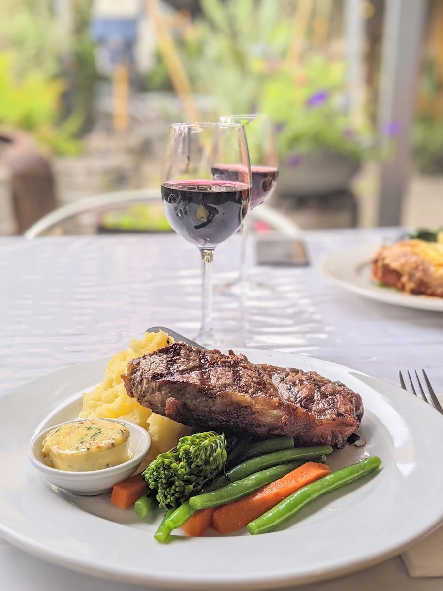 Porterhouse Steak with Garlic Butter