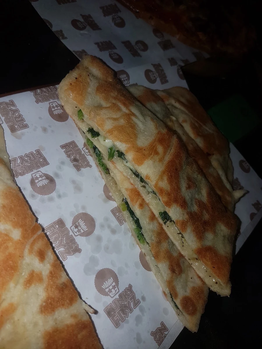 Spinach and Cheese Pide