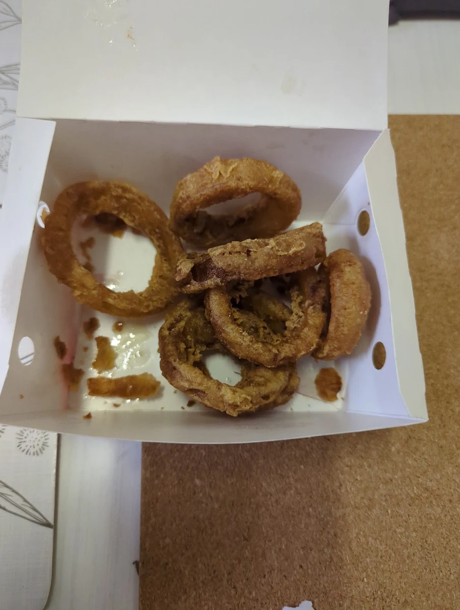 Battered Onion Rings, Hungry Jack's Burgers Leumeah