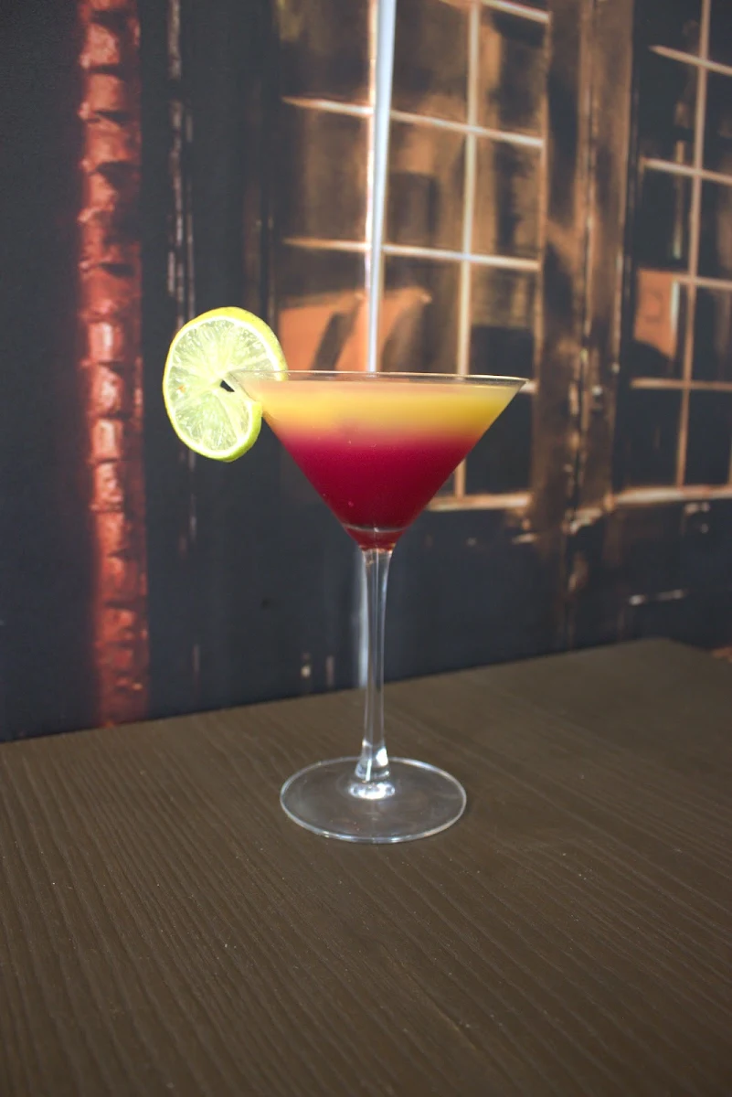 Sunset Mocktail, Pizzeria House Of Veg