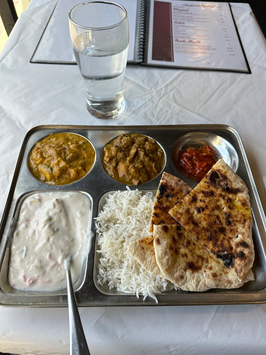 Thali, Amrapali Indian Restaurant
