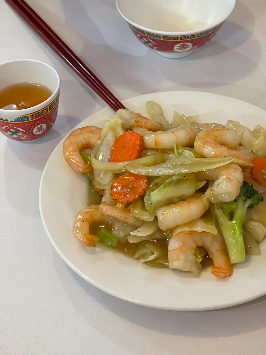 King Prawns with Vegetables