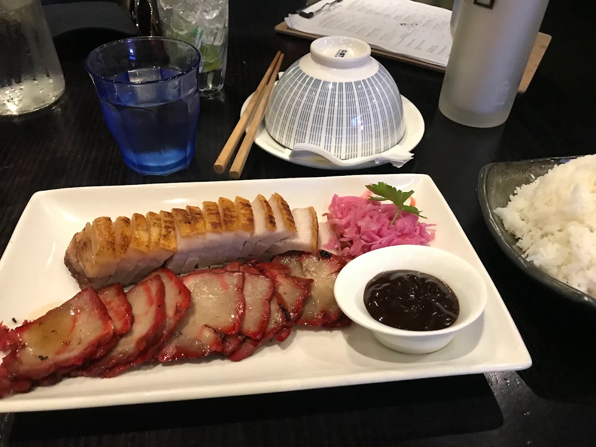 Roast Pork with Rice