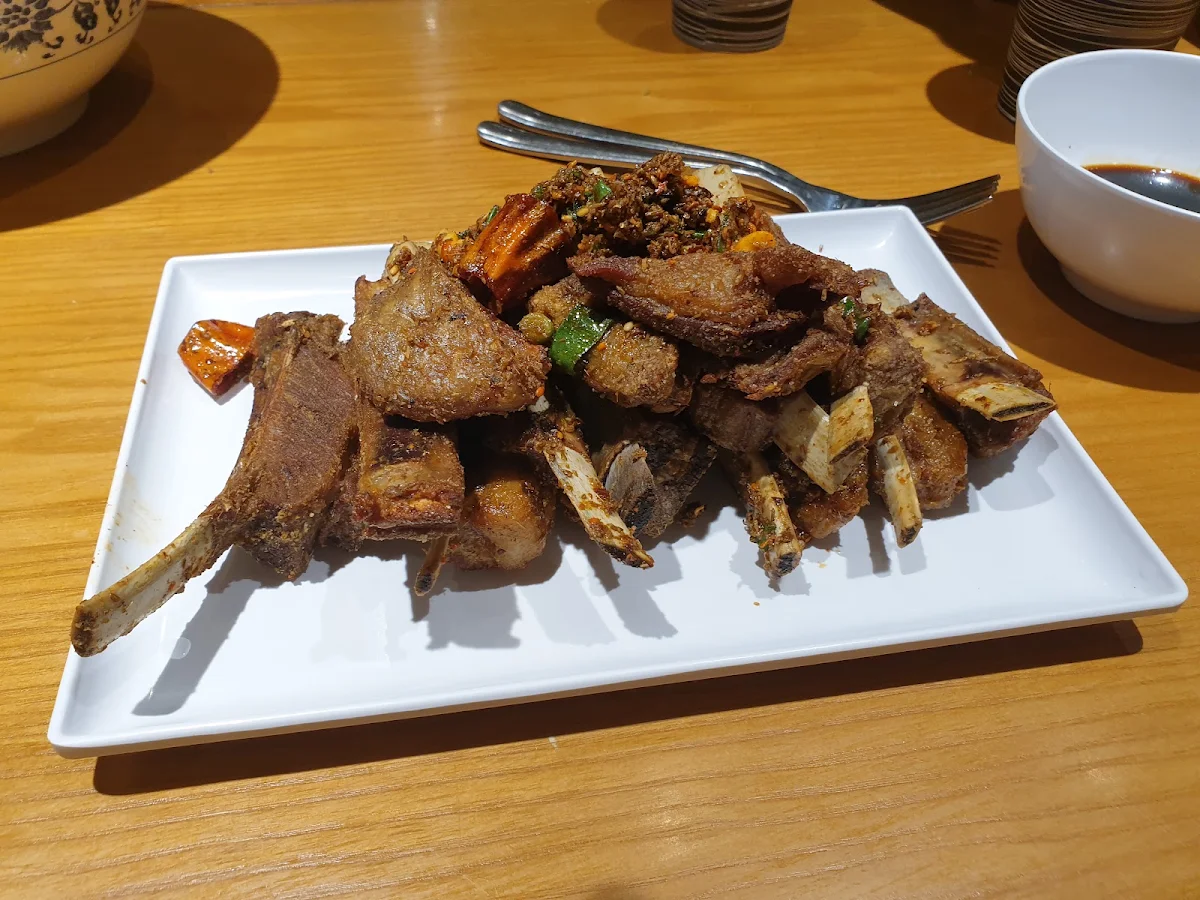 Lamb Cutlets, 1915 Lanzhou Beef Noodles Burwood