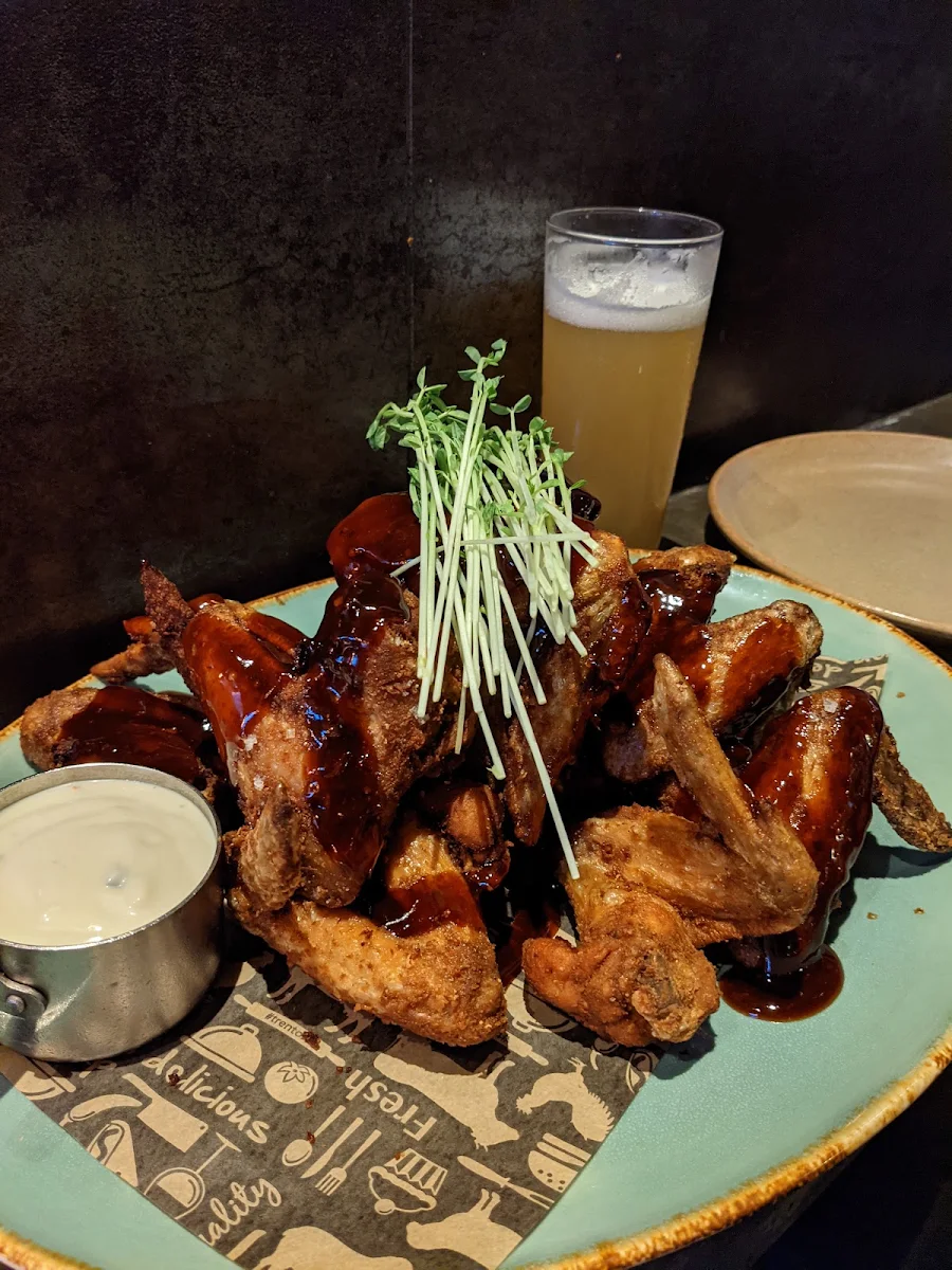 Crispy Fried Chicken Wings