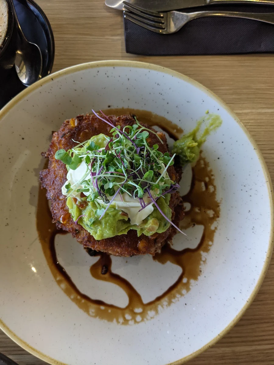 Corn Fritters, Restaurant Cuvée