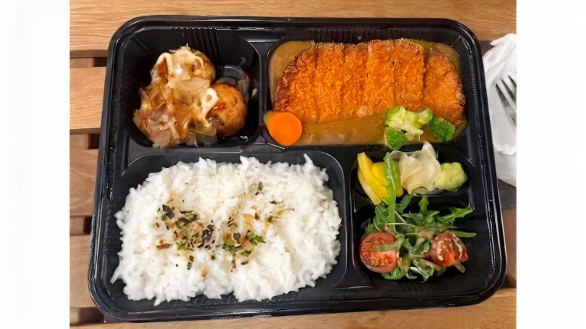 Curry Chicken Katsu Bento