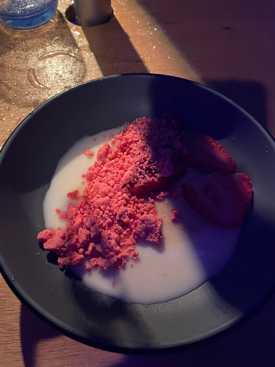 Almond Milk Panna Cotta