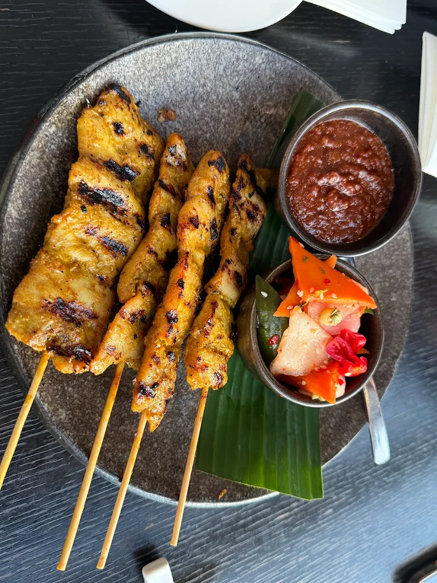 Lemak Chicken Skewer