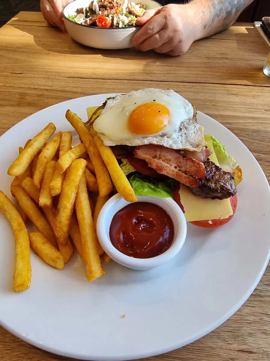 Open Steak Sandwich