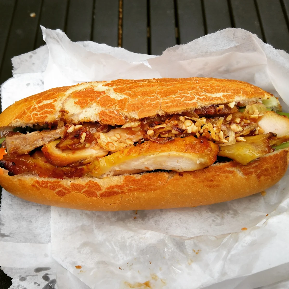 BBQ Chicken Banh MI