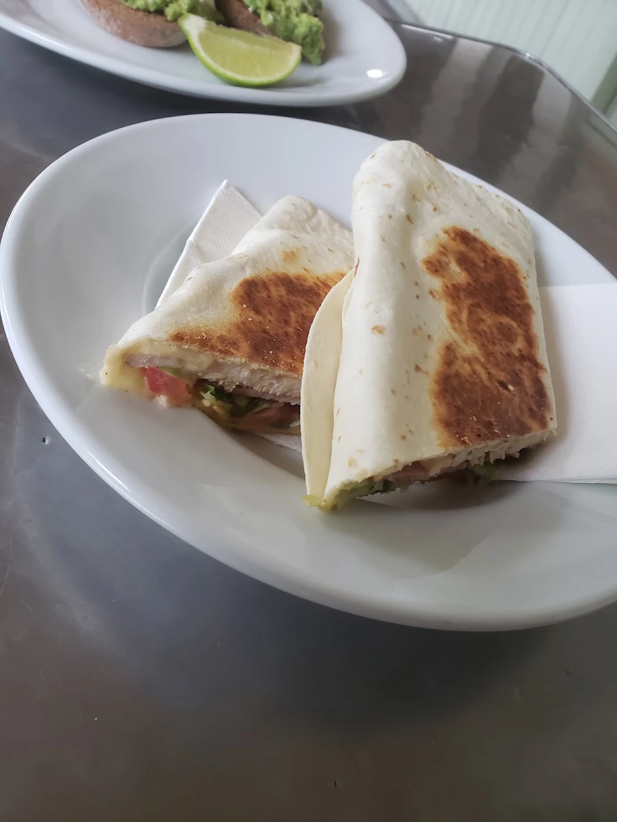 Chicken Wrap, Flavours Cafe