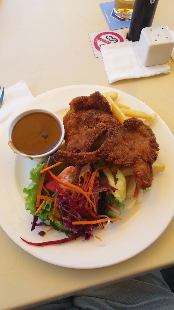 Crumbed Cuttlets, The Golden Dog Hotel