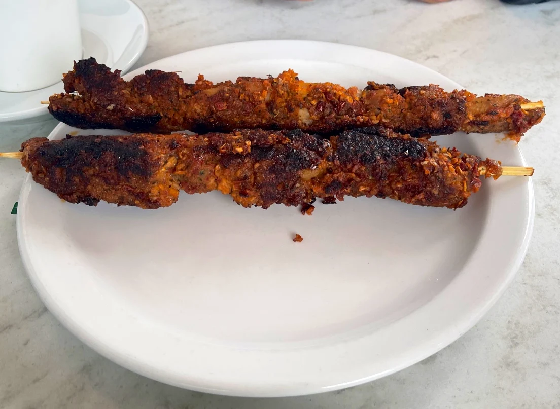 Chicken Kebab, Marciano's Cafe