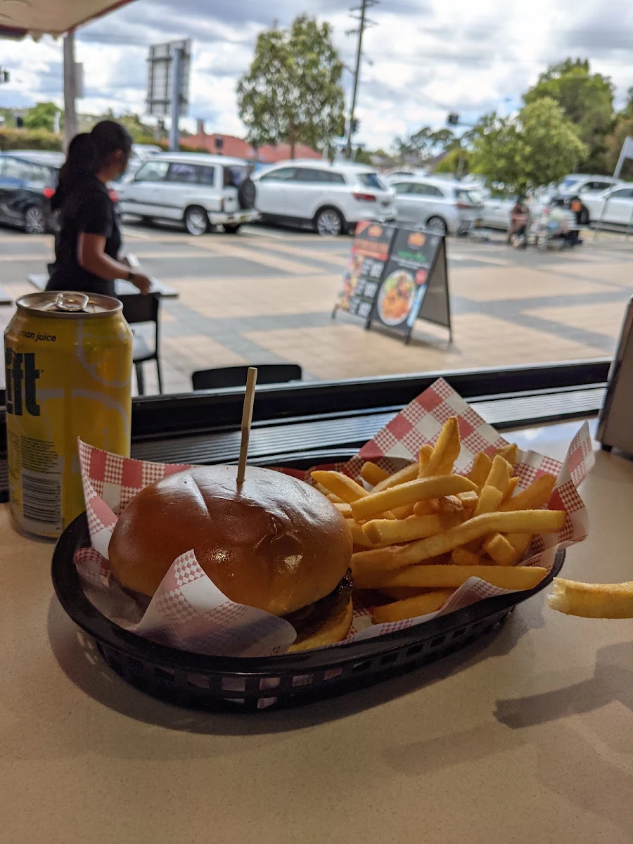 Lamb Burger, Burgers On Broadway Ermington