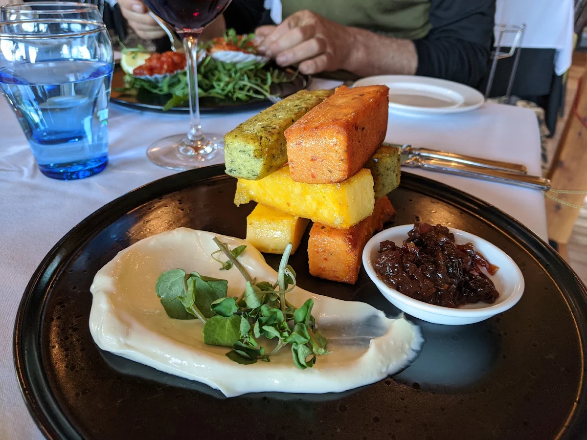 Polenta Stack, Promontory Restaurant and Winery, Foster