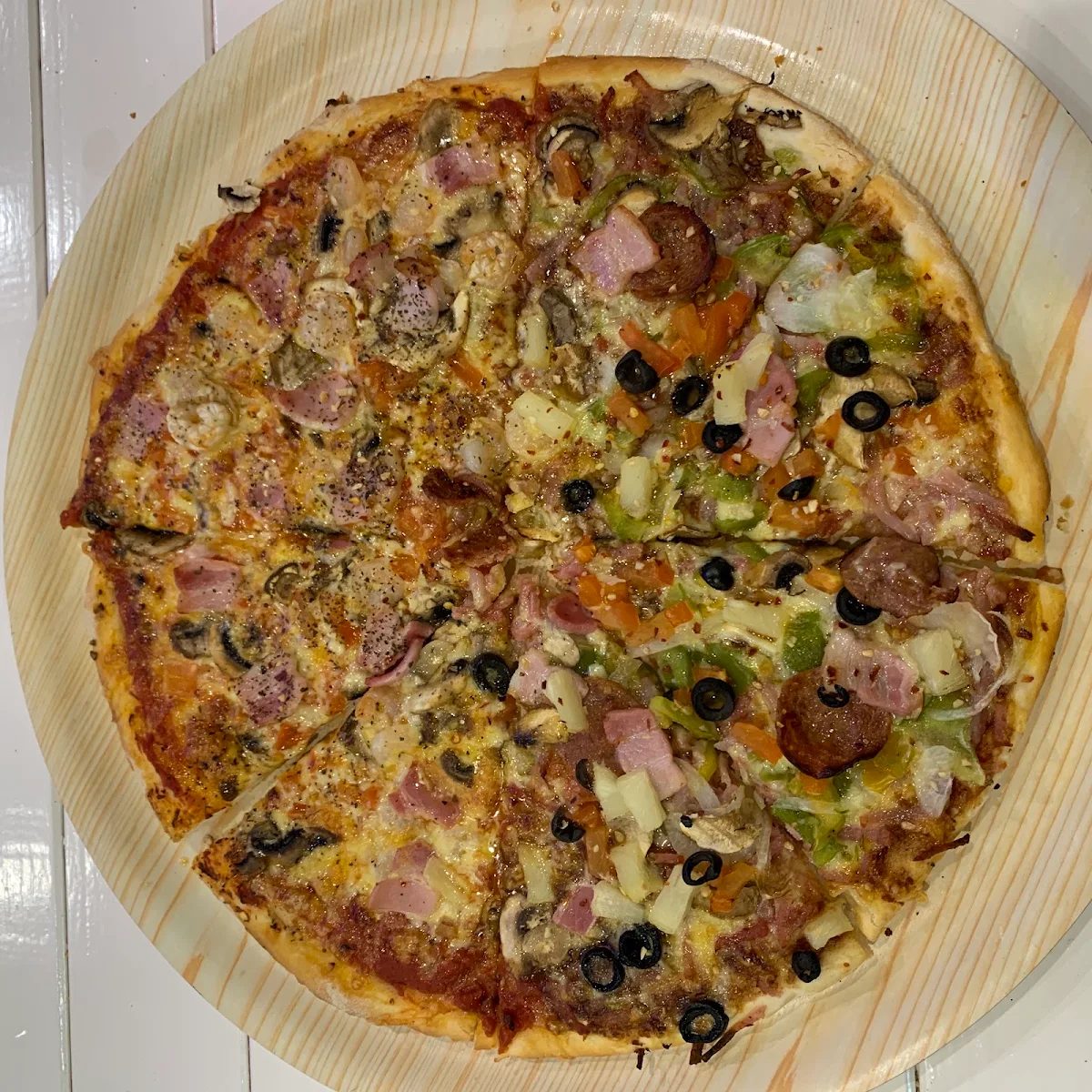 BBQ Works, San Remo Pizza