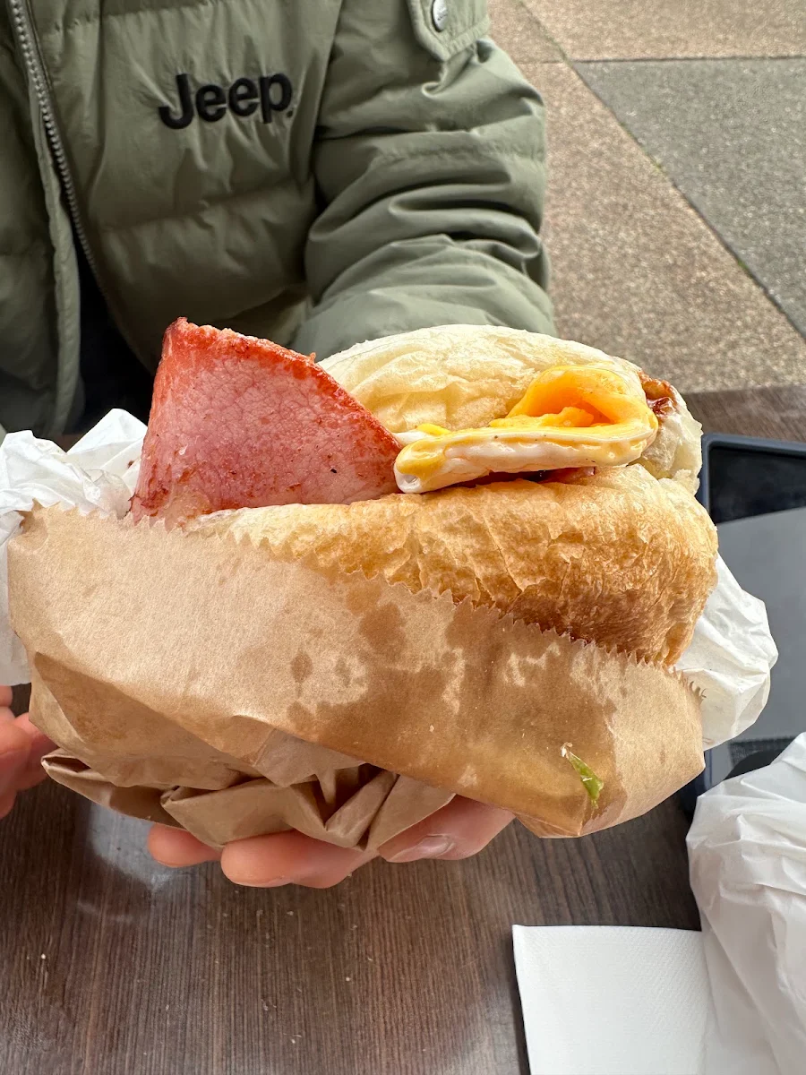 Bacon Egg Roll, Rutherford Bakehouse