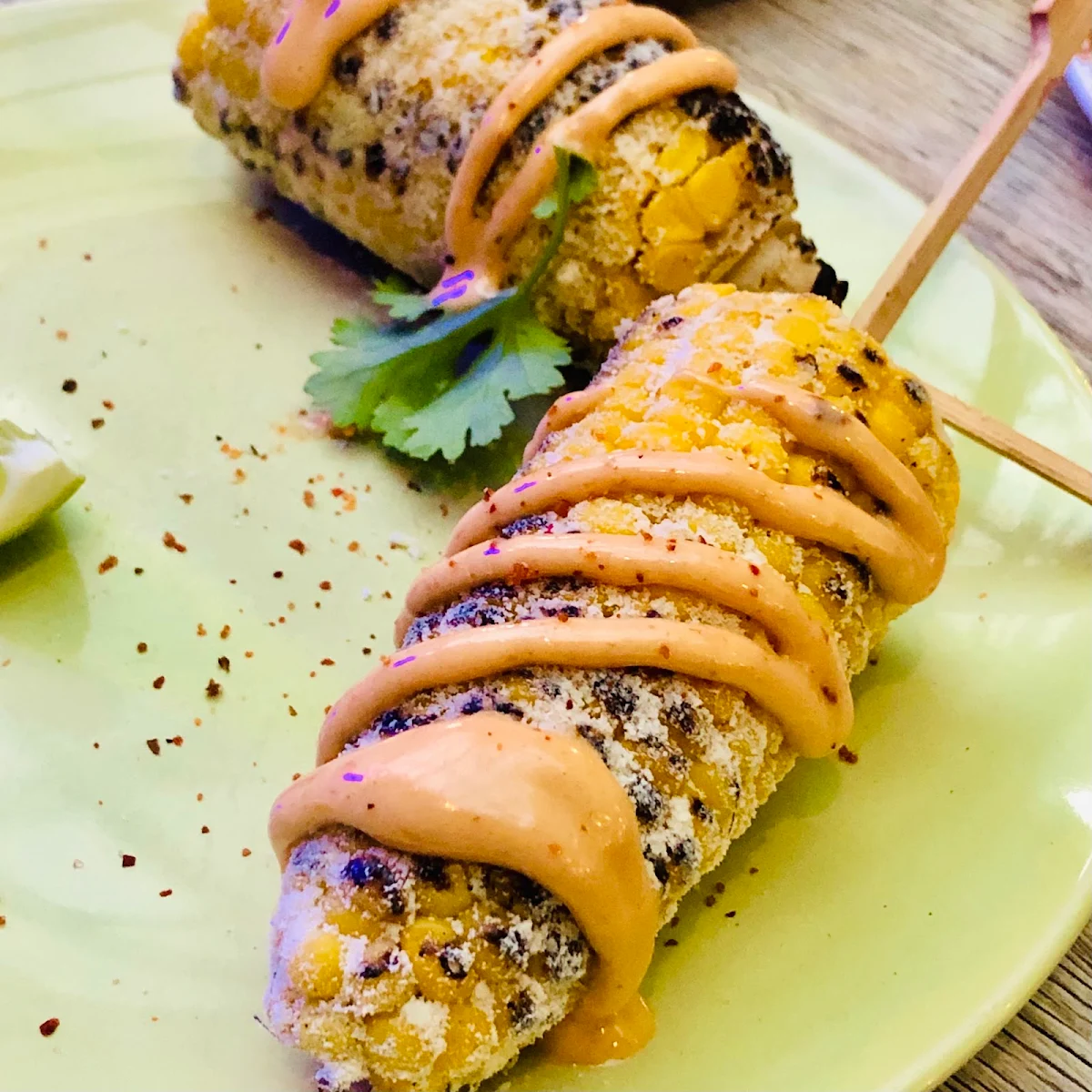 Char-Grilled Corn, La Cabra Mexican - Hawthorn