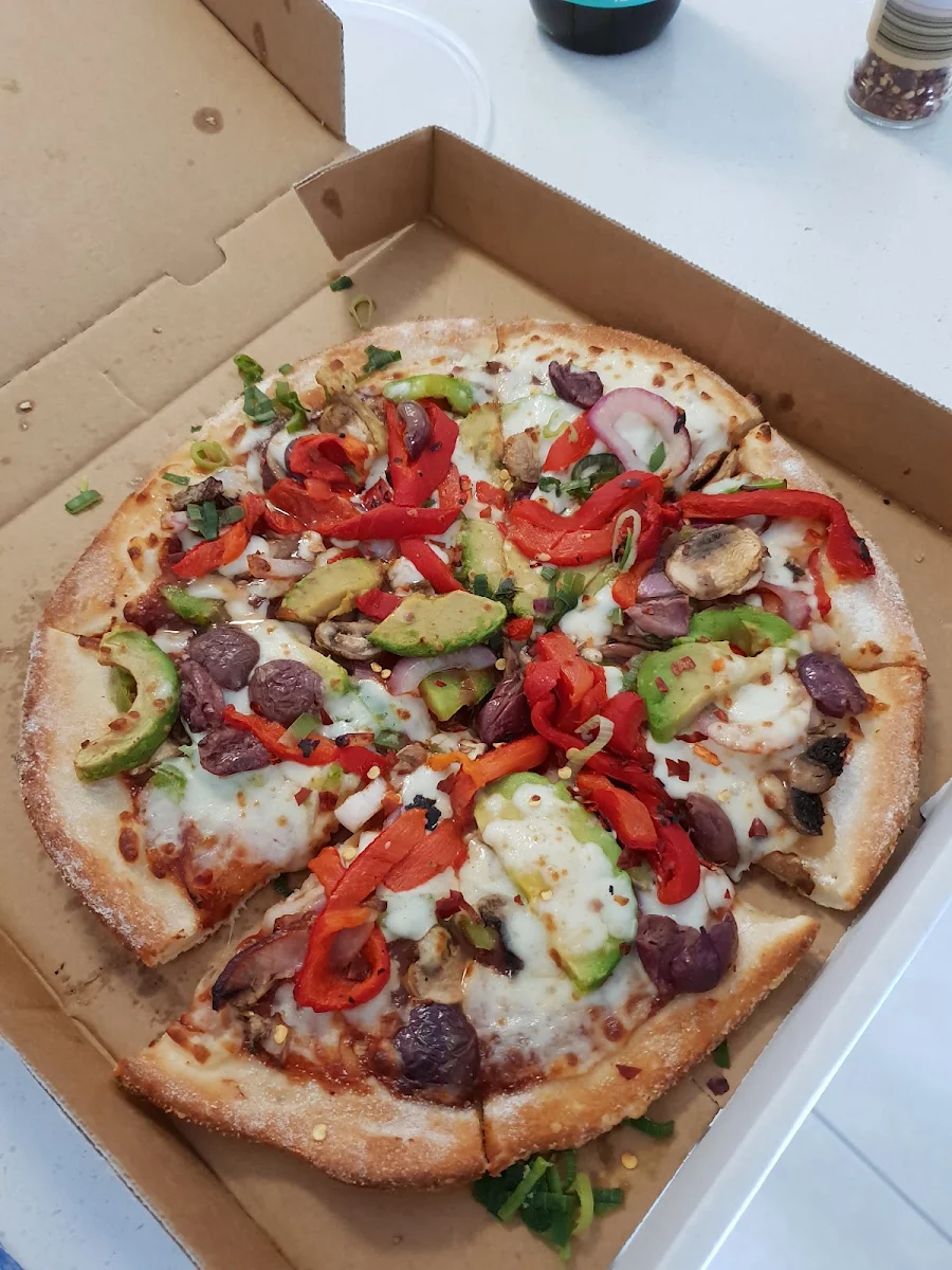 Avocado Veg Vegan Pizza
