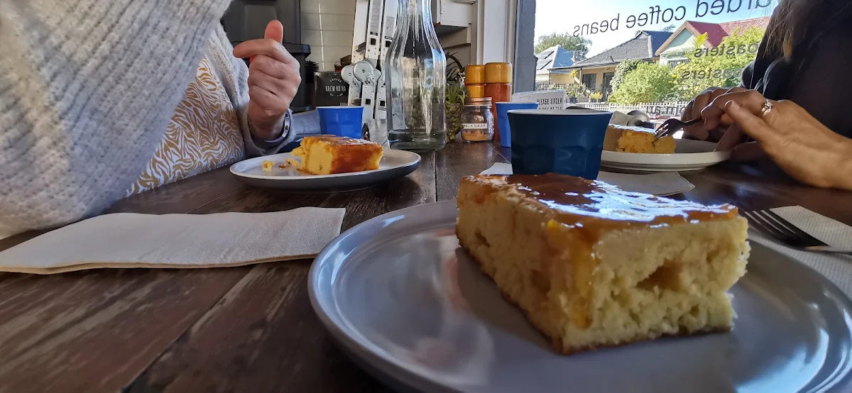 Orange Cake Slice, Brew Ha Ha Coffee Roasters Lilyfield