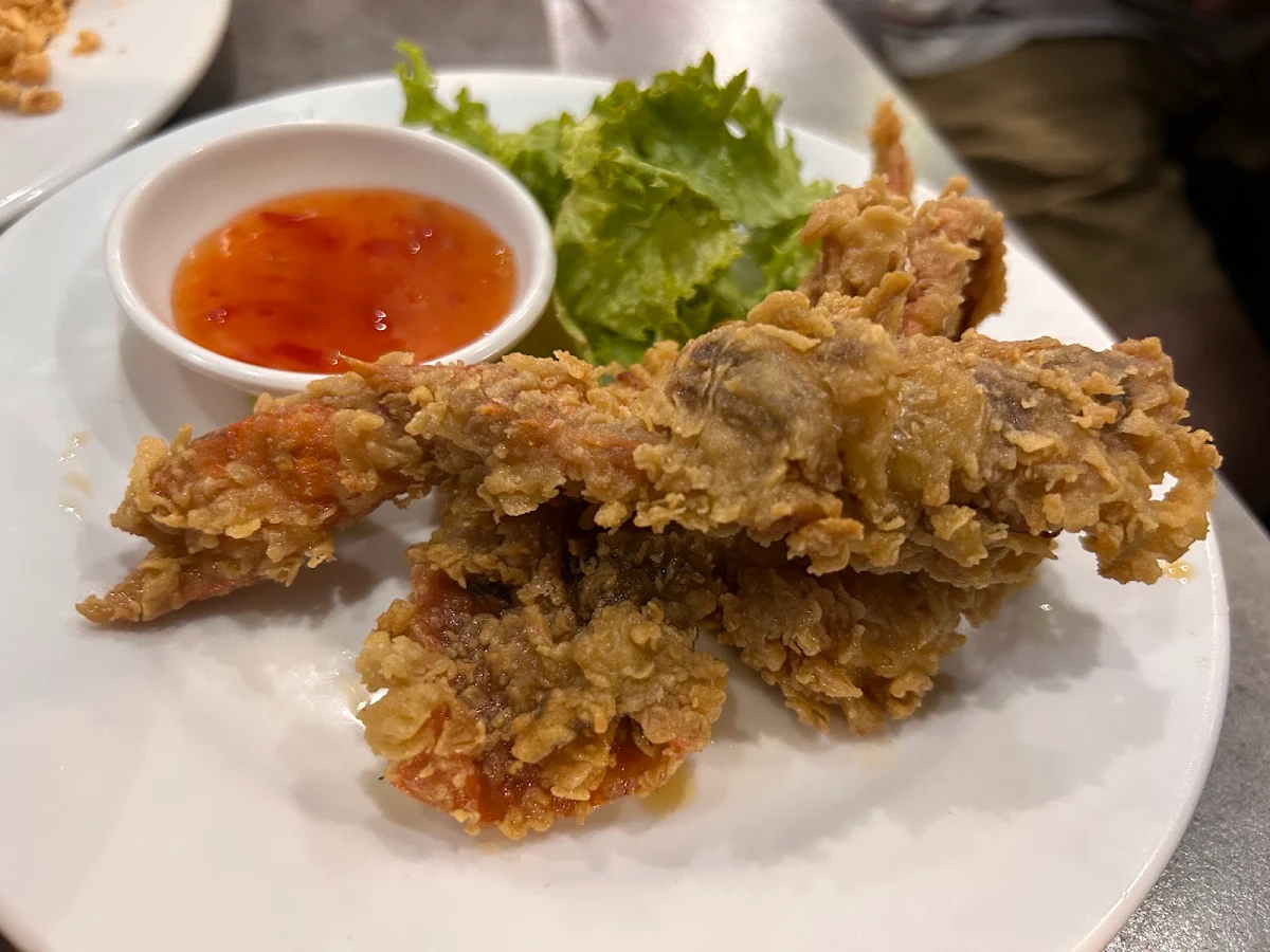 Crispy Soft-Shell Crab, Chon Siam Thai Restaurant