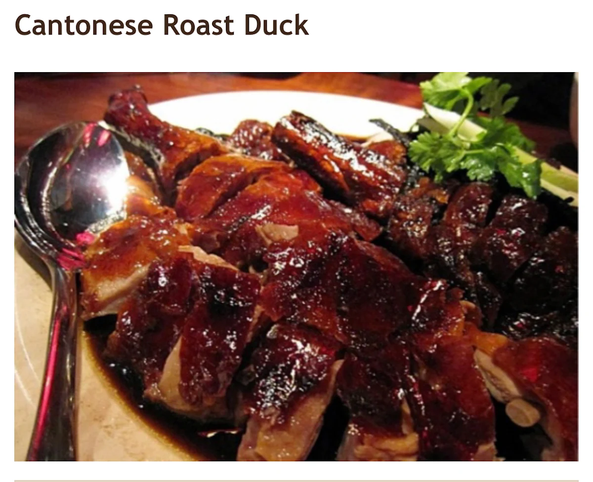 Half Roast Duck