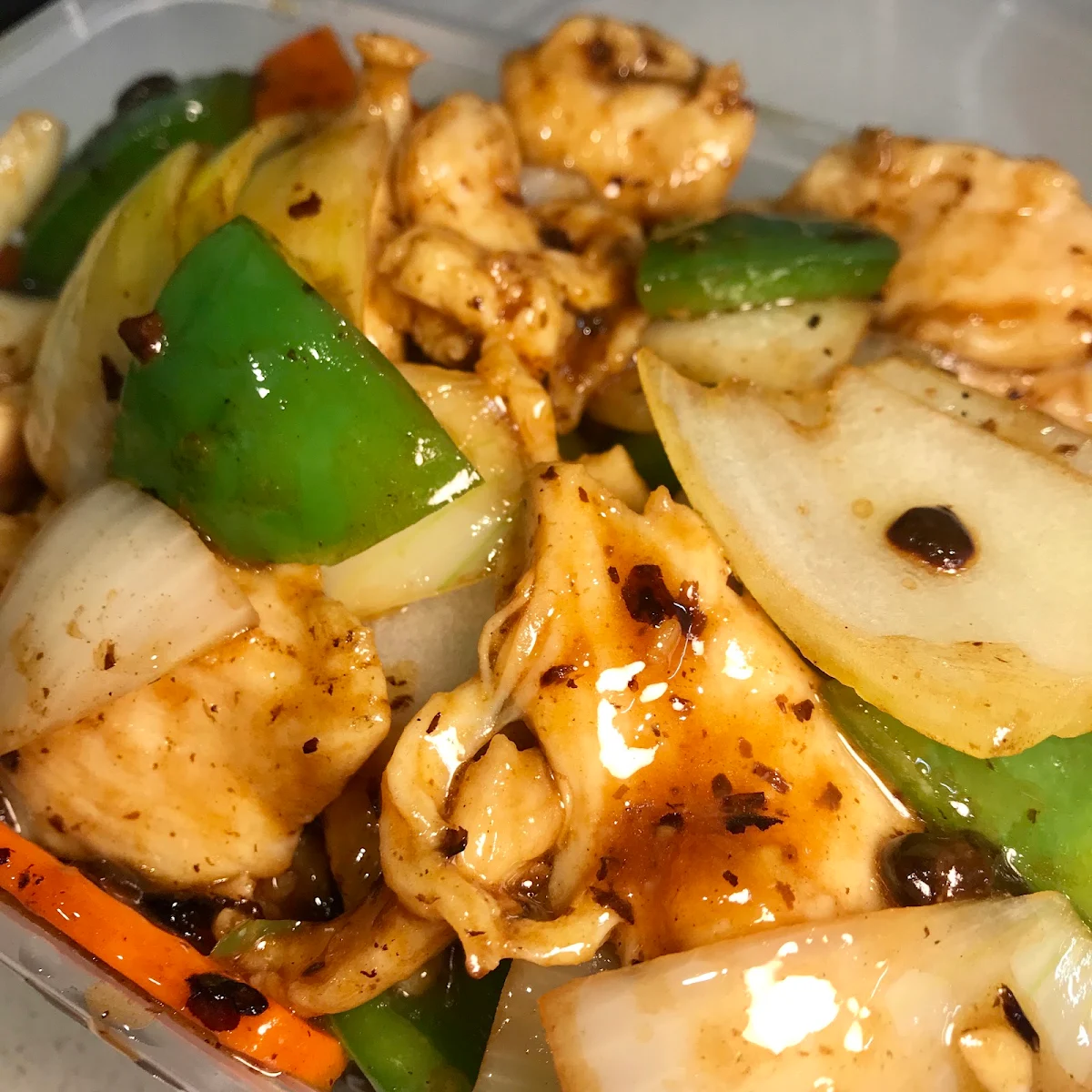 Stir Fry Chicken in Black Bean Sauce Oyster Sauce Mongolian Sauce