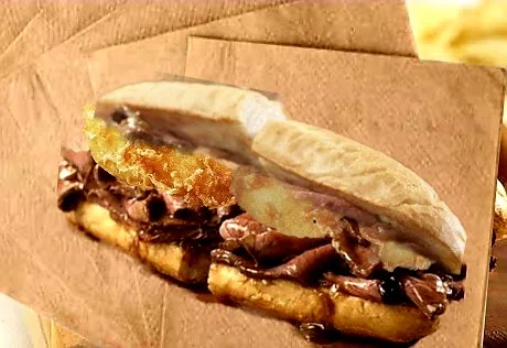 Roast Beef and Scallop Roll