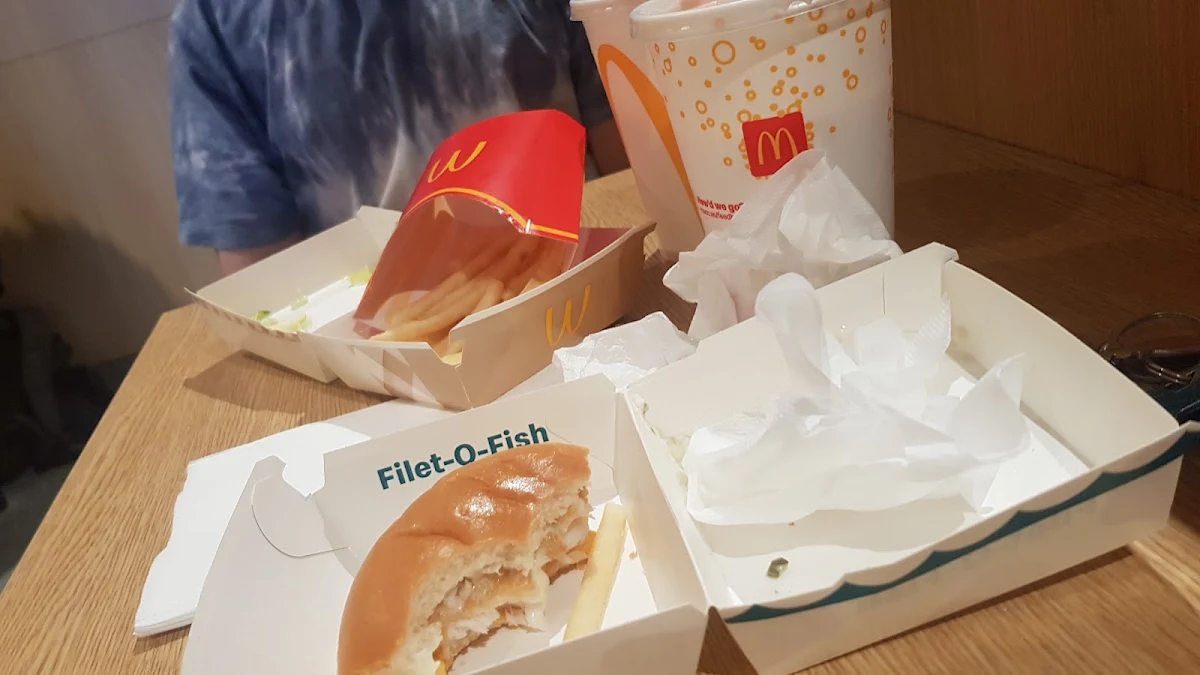 Fish and Chips, McDonald's Brunswick Street Mall