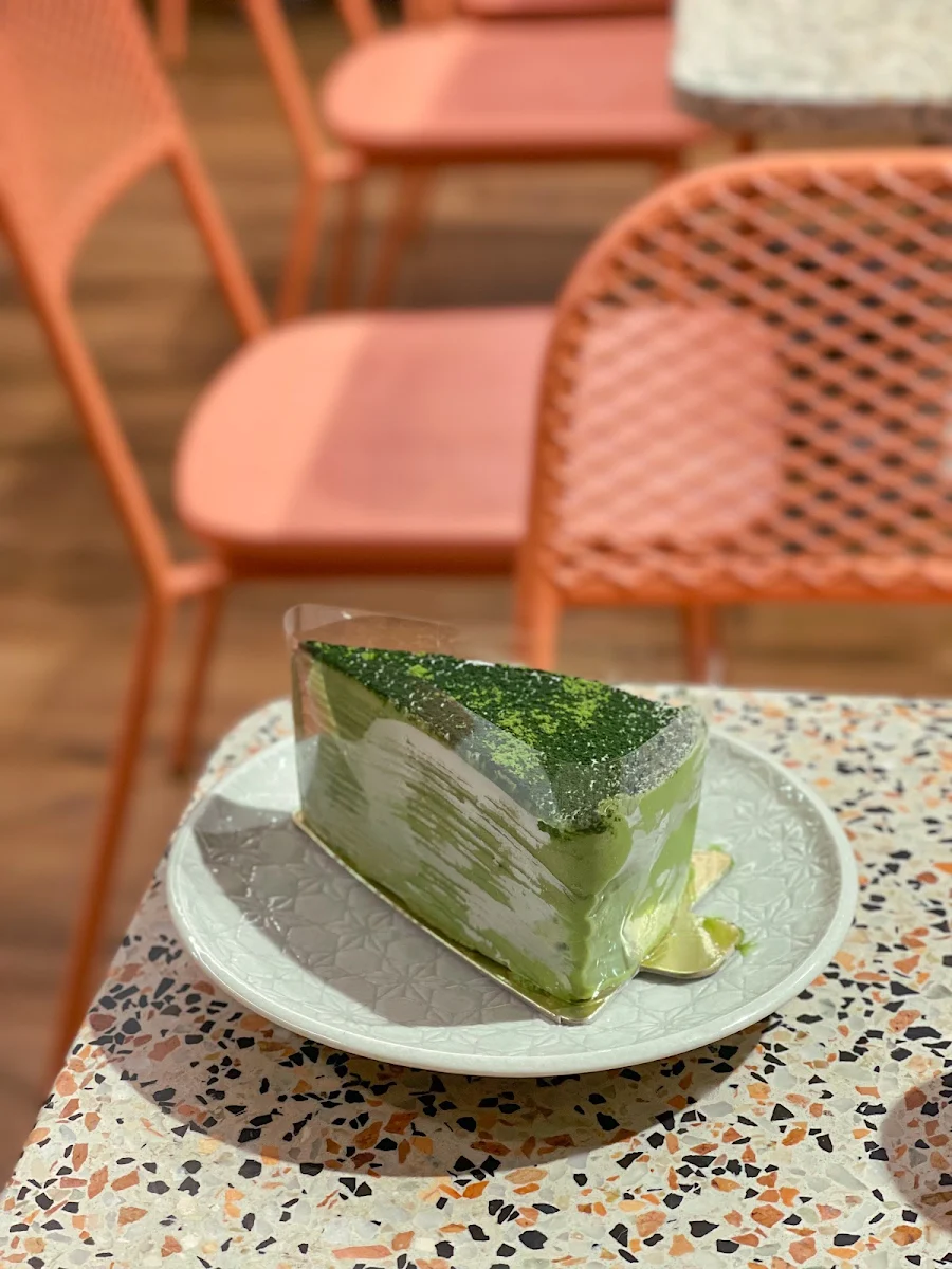 Matcha Crepecake, Issho Cafe - Tokyo Dessert House
