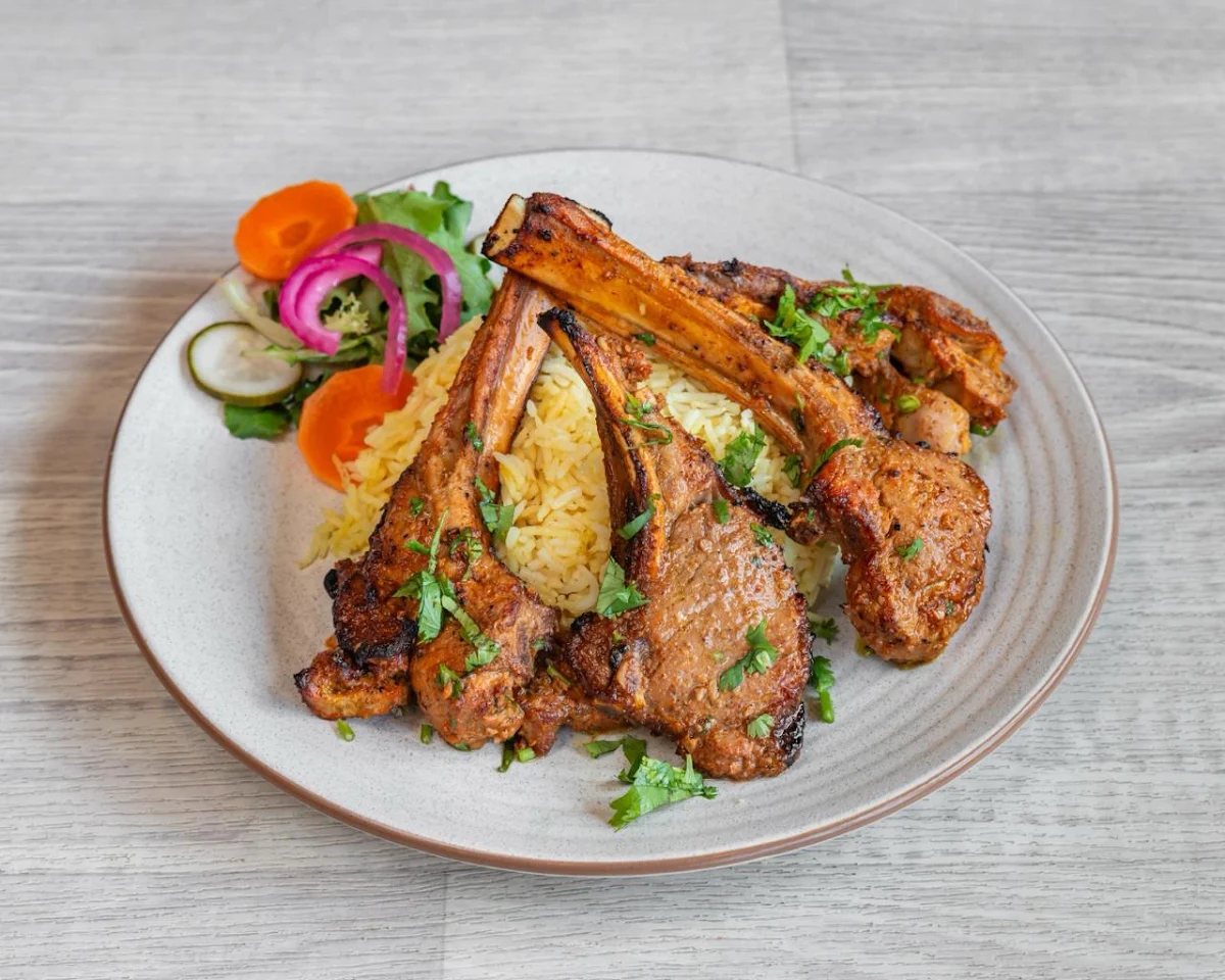 Lamb Chops, Bajeko Sekuwa (The Himalayan Grill and Bar)