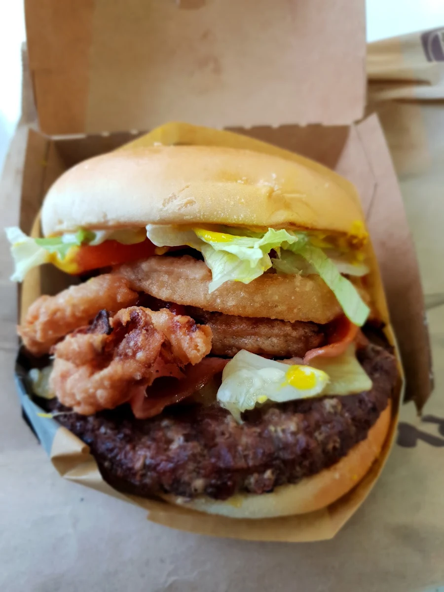 Fiery Angus Burger