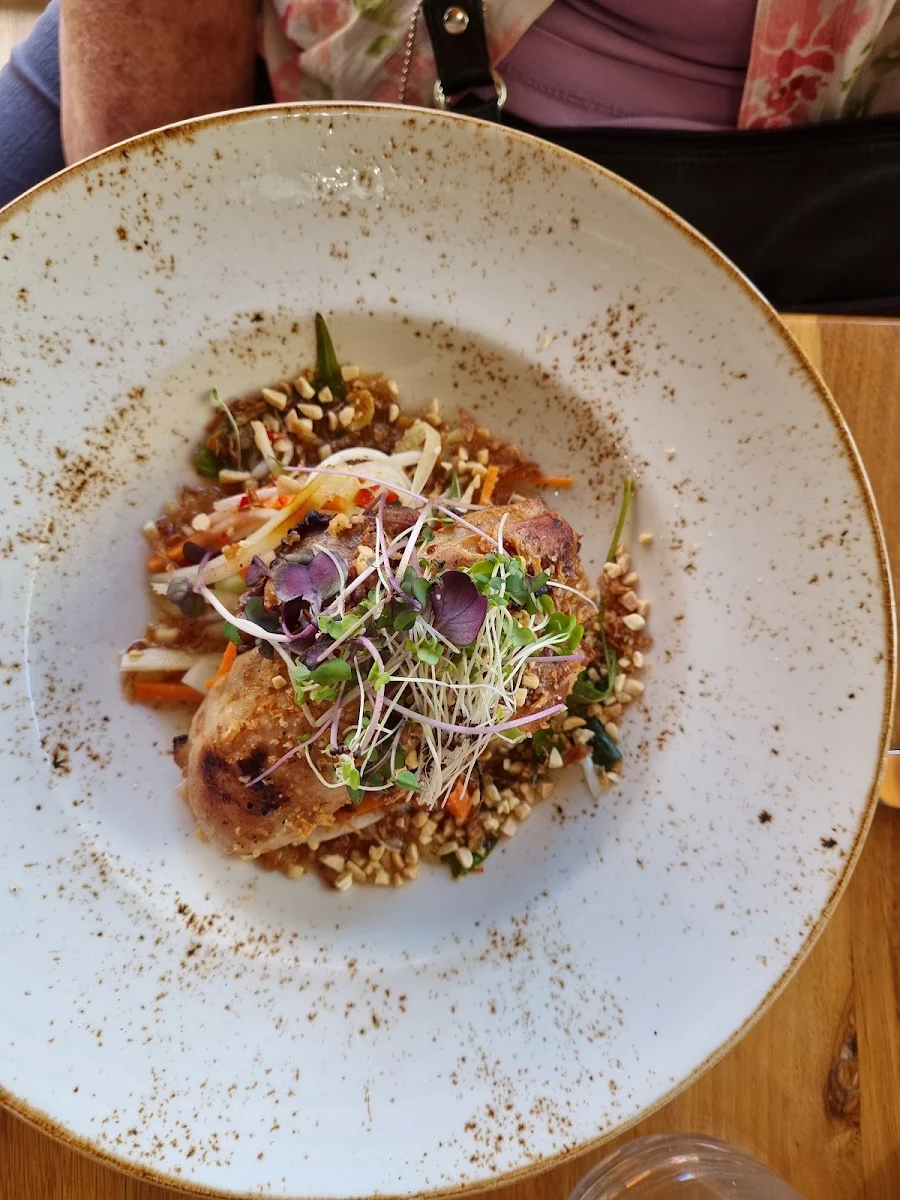 Lemongrass Chicken Salad with Green Papaya