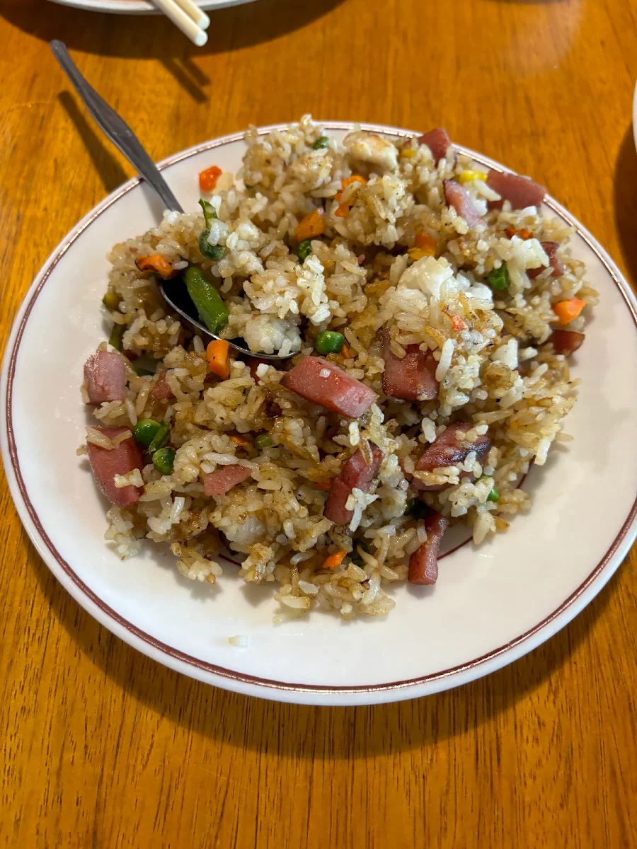 Combination Fried Rice, Flam Shan