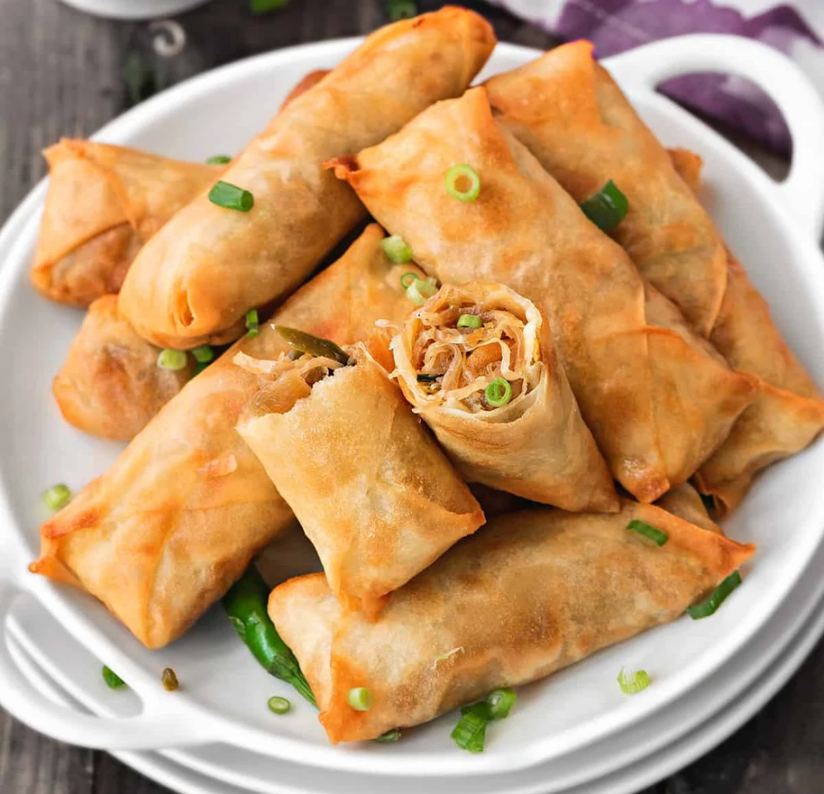Spring Roll, SUTBUL HOUSE (AYCE Wagyu Charcoal Korean BBQ)
