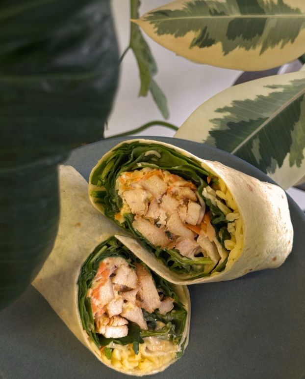 Scrambled Eggs Wrap, La Cantina Mascot