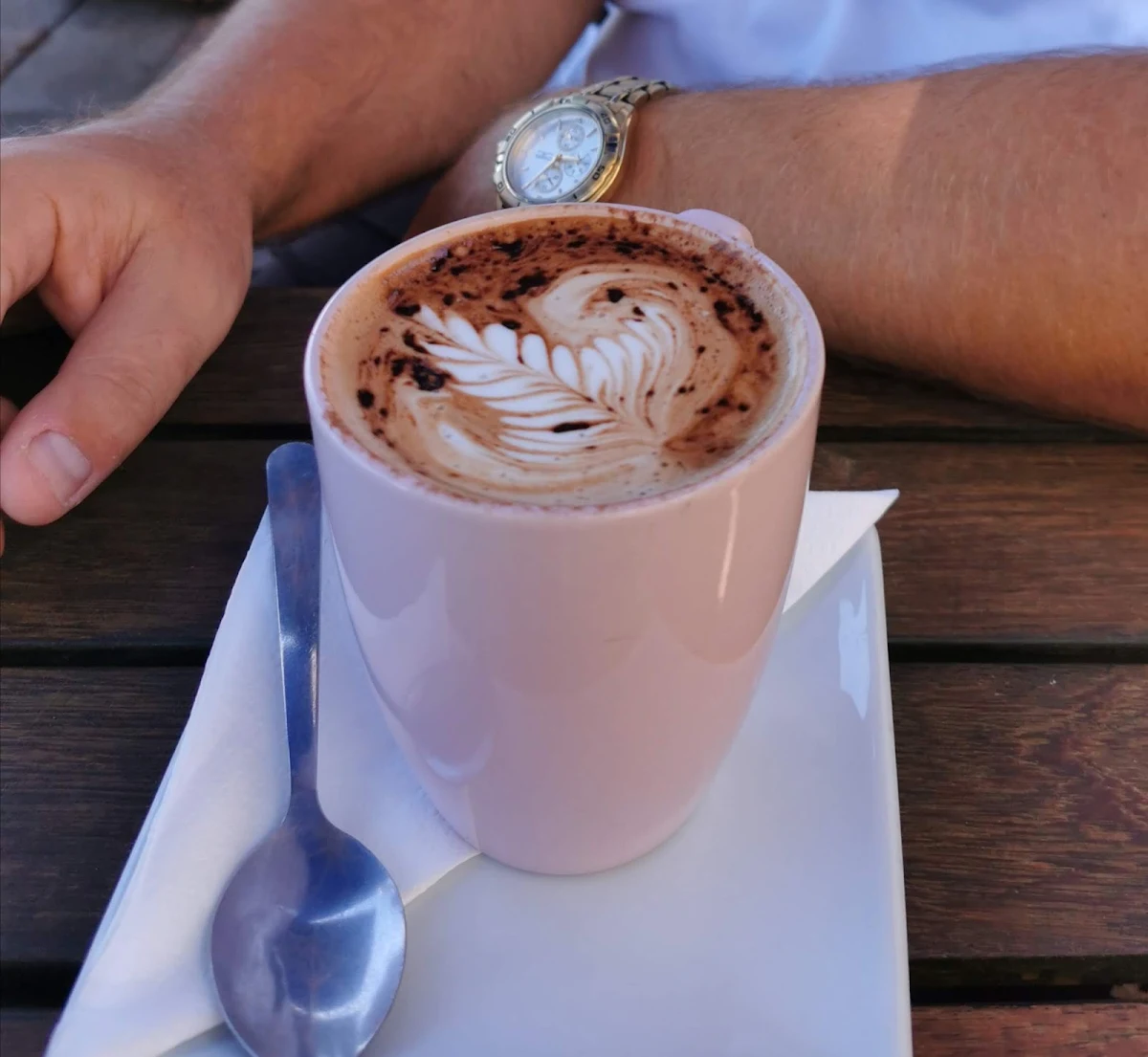 Latte Coffee, Goody's On The Beach