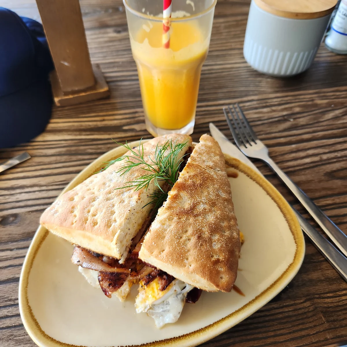 Bacon and Egg Roll