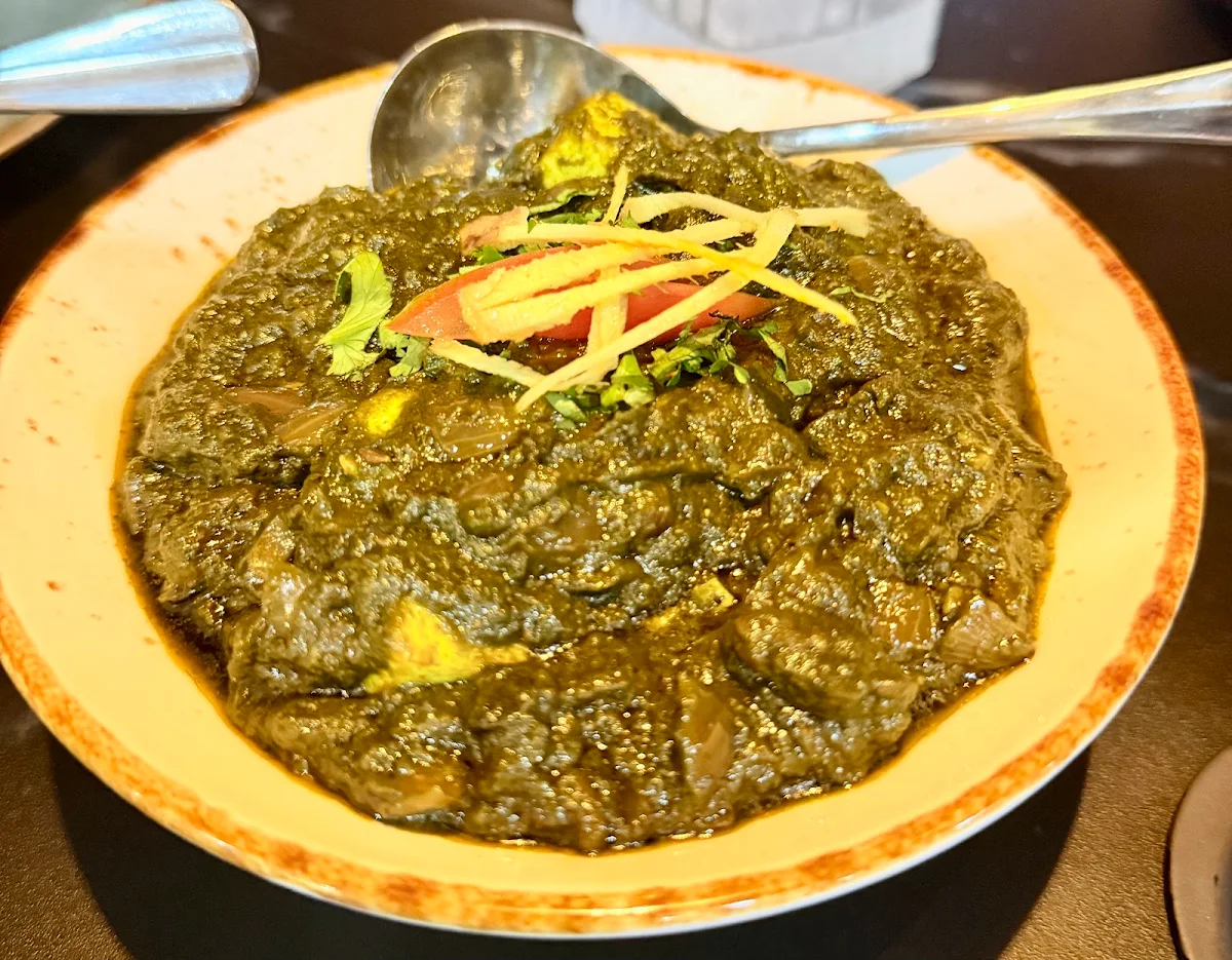 Saag Goat Curry