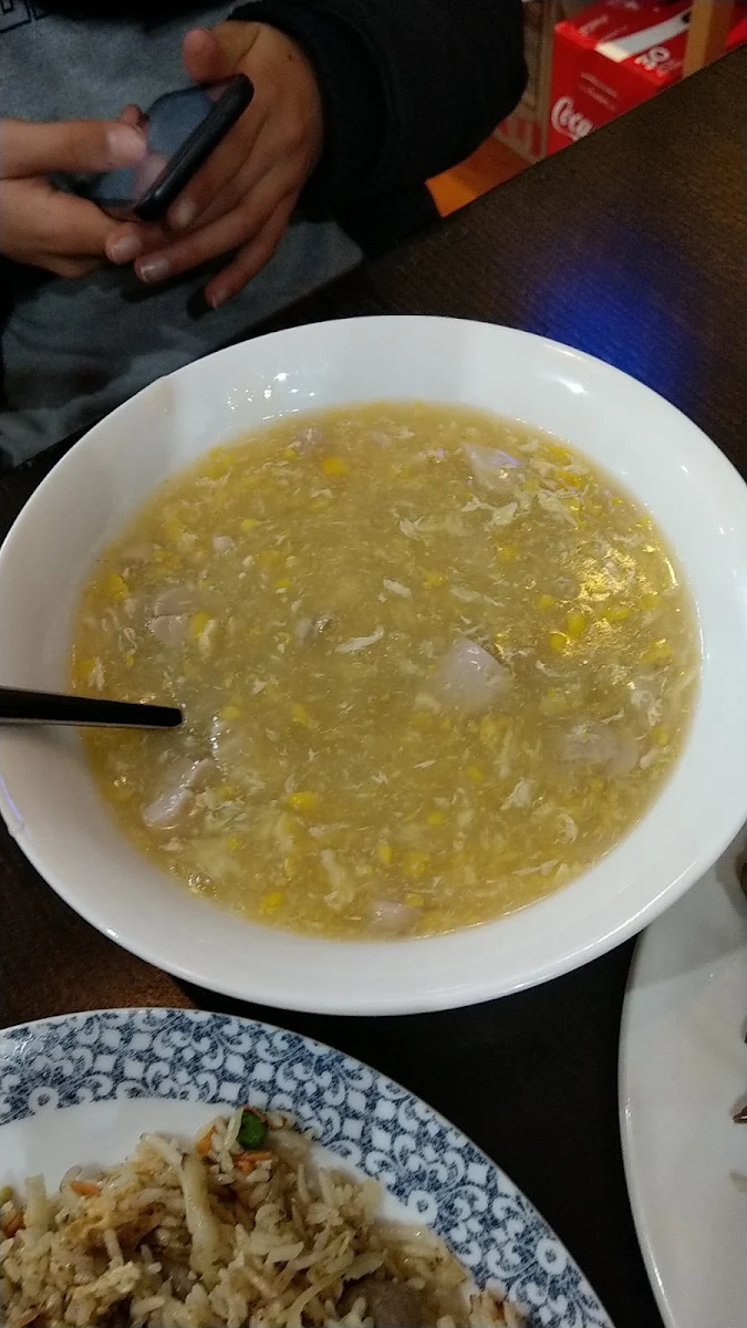 Sweet Corn Chicken Soup
