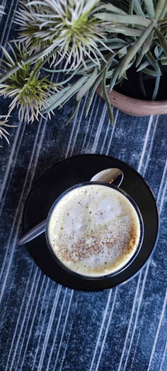 Tumeric Latte, The Front Page Cafe