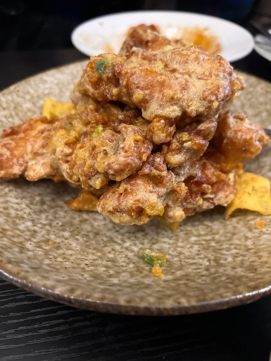 Fried Chicken Spare Ribs with Salty Egg Yolk