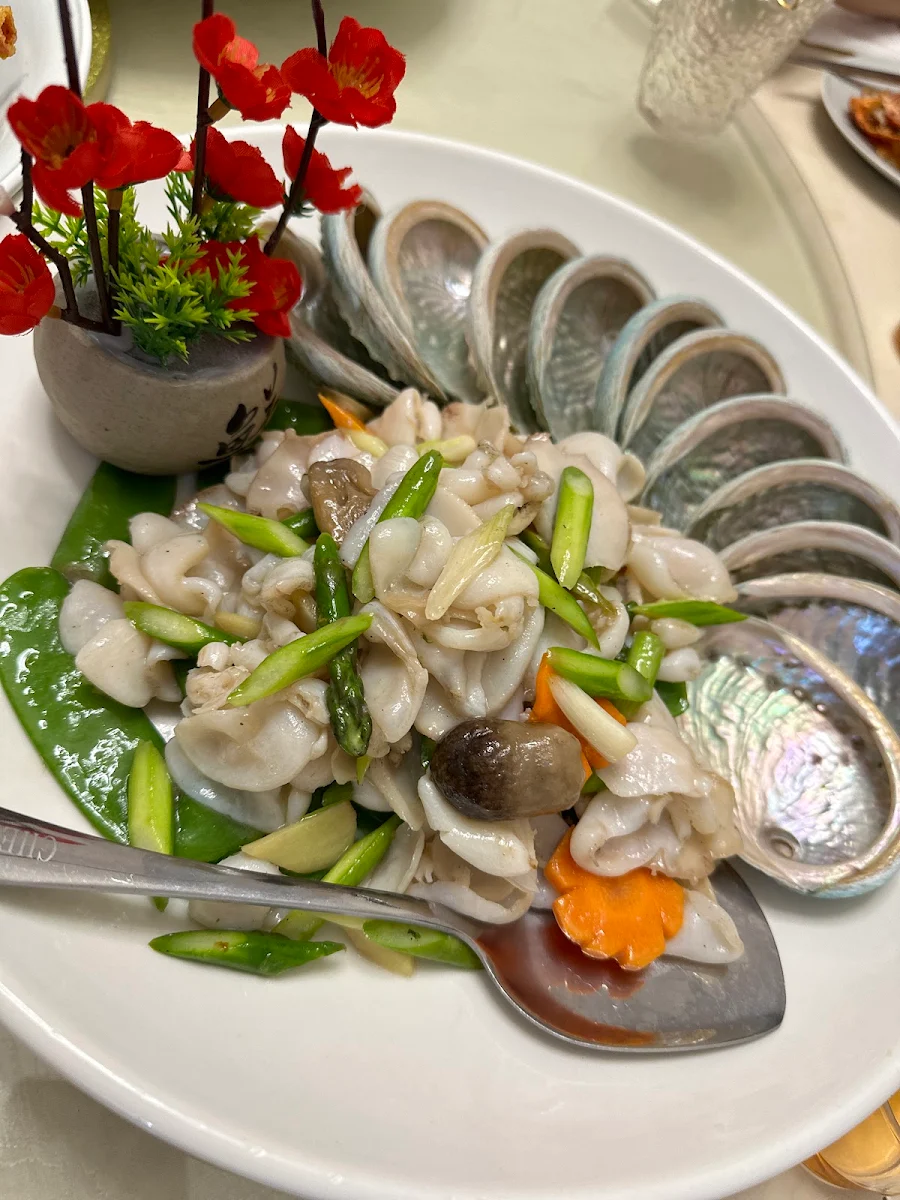 Pipis with Black Bean XO Sauce