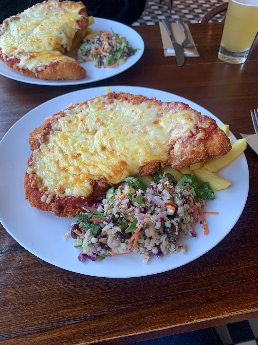 Loaded Pork Schnitzel