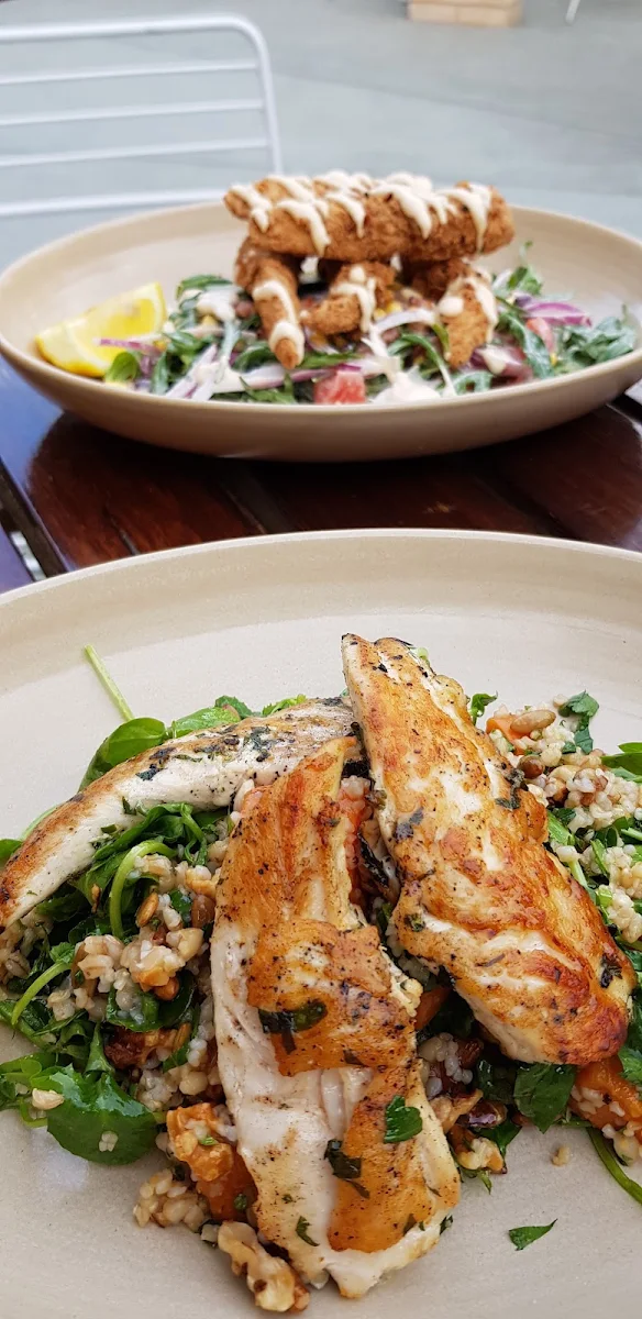 Warm Chicken Salad