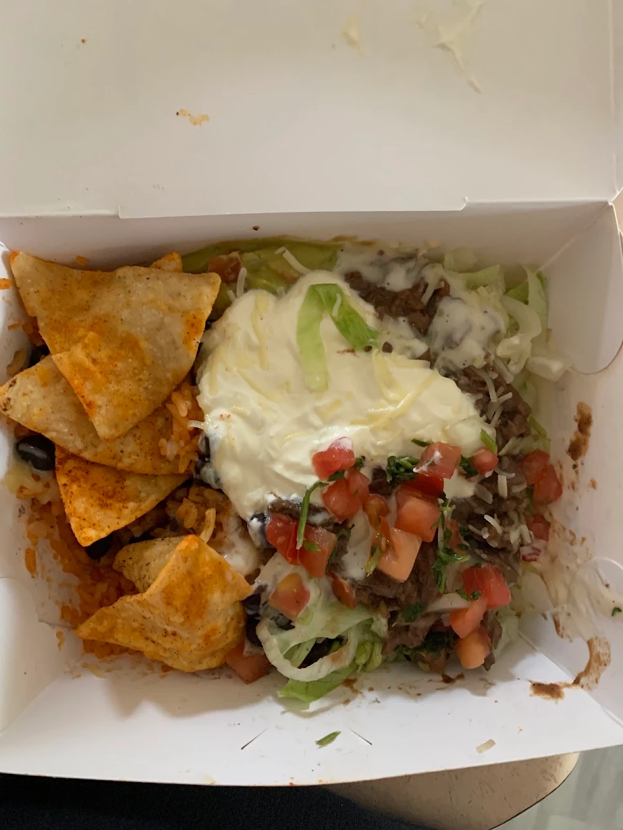Stacked Nacho Supreme with Chicken